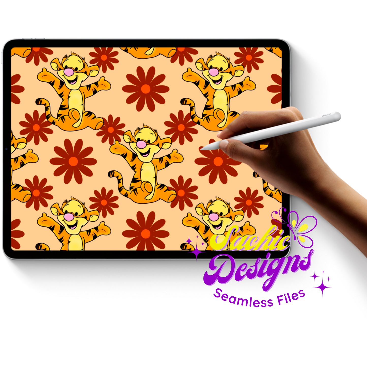 Tigger Brown Floral